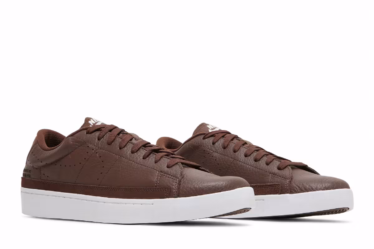 Nike Blazer Low X Light Chocolate, view 9