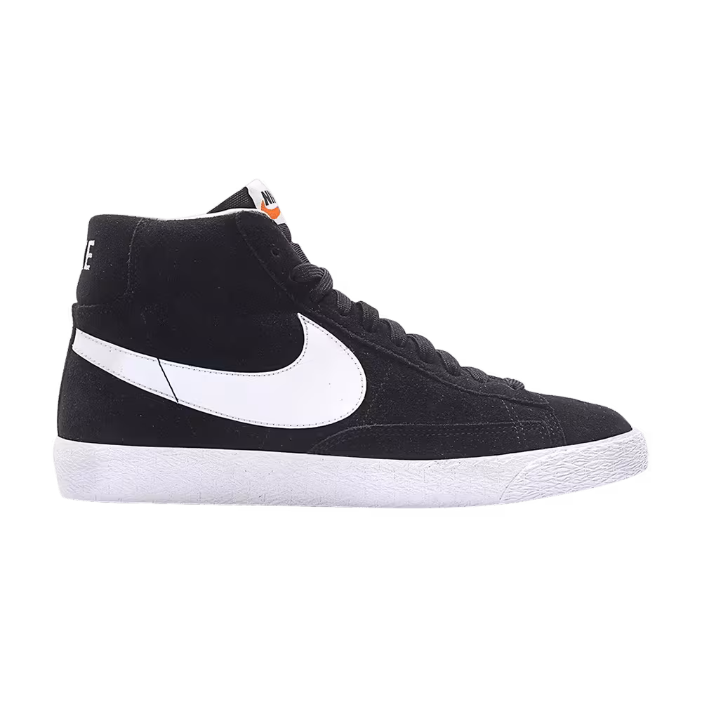 Nike Blazer Mid PRM Black White Gum