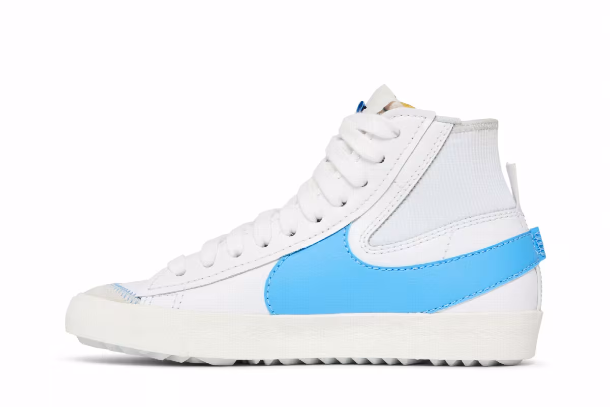 Nike Blazer Mid White University Blue, view 4