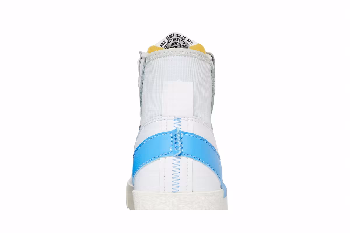 Nike Blazer Mid White University Blue, view 8