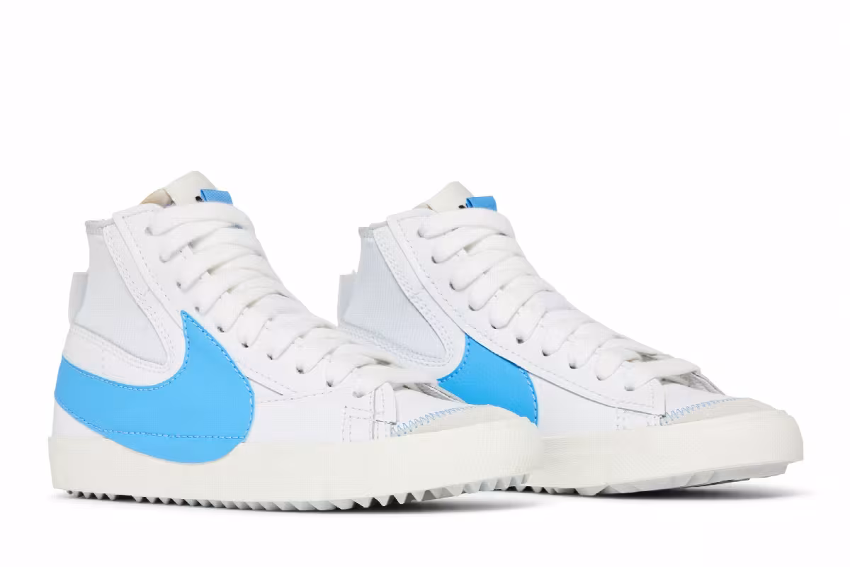 Nike Blazer Mid White University Blue, view 9