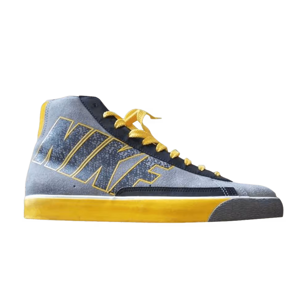 Nike Blazer High Cool Grey Yellow