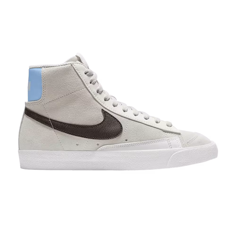 Nike Blazer Mid Grey Light Blue