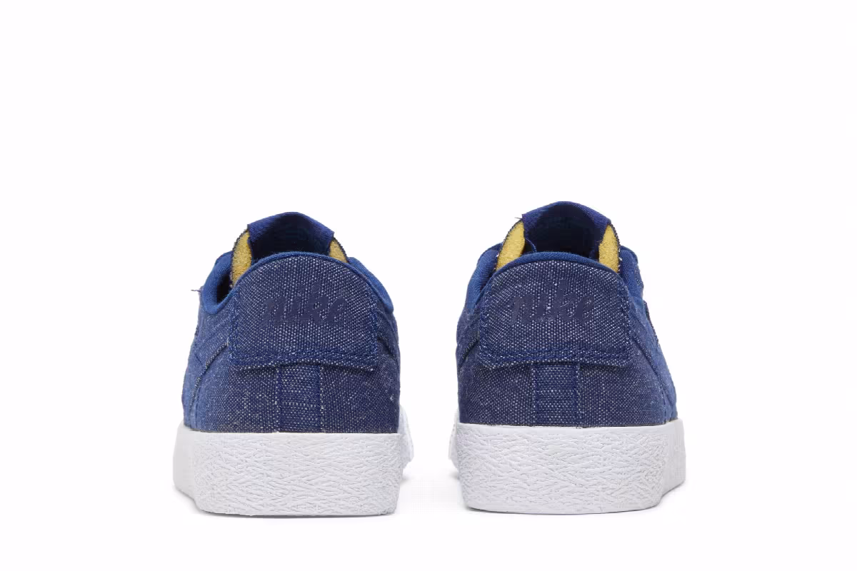 Nike Zoom Blazer Low Canvas Decon SB Blue Void, view 7