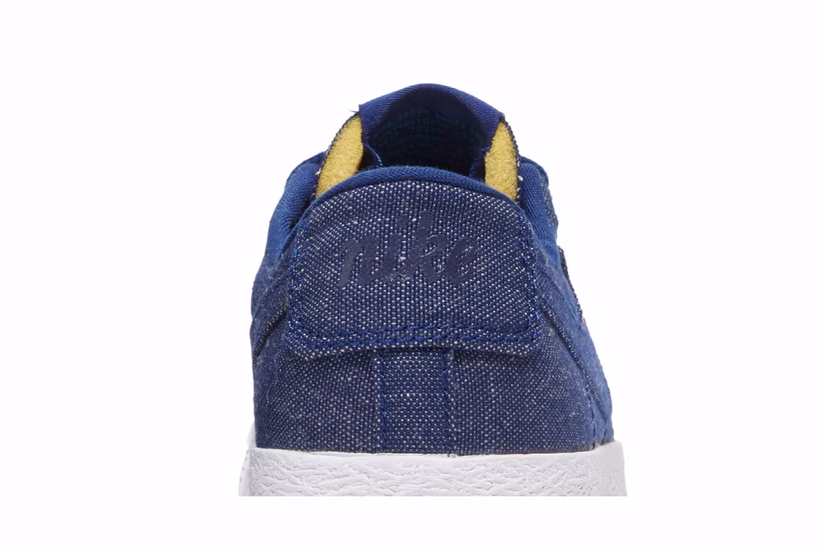 Nike Zoom Blazer Low Canvas Decon SB Blue Void, view 8