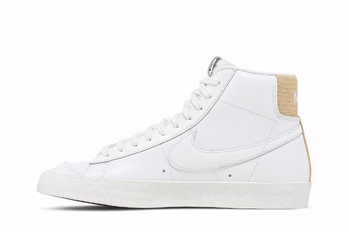 Nike Blazer Mid White Gum Light Brown, view 4