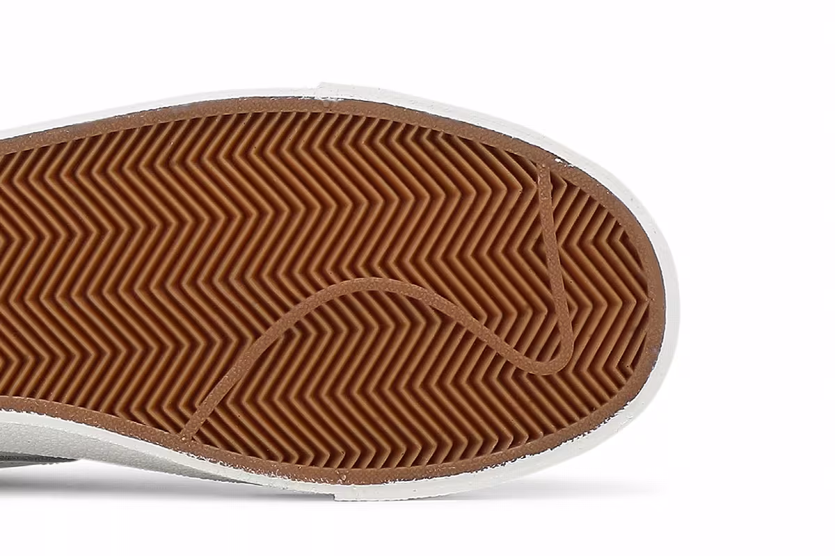 Nike Blazer Mid White Gum Light Brown, view 6