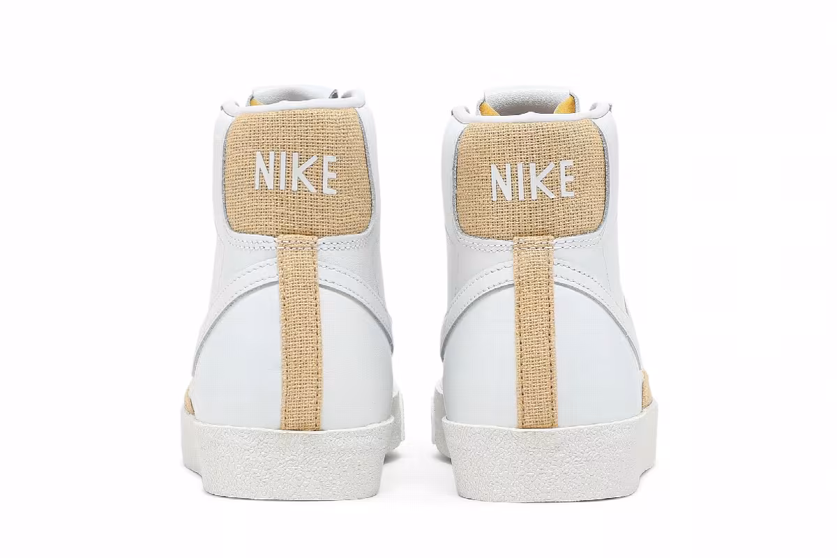 Nike Blazer Mid White Gum Light Brown, view 7