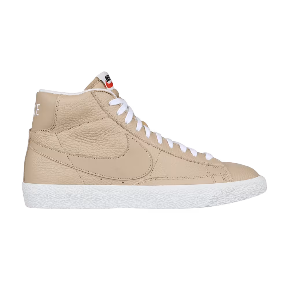 Nike Blazer Mid PRM Linen Summit White