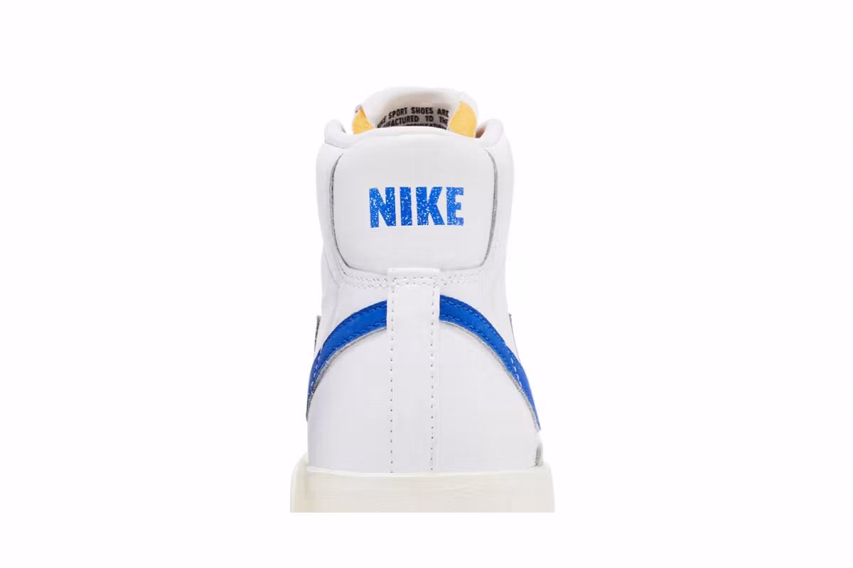 Nike Women's Blazer Mid White Racer Blue, view 8