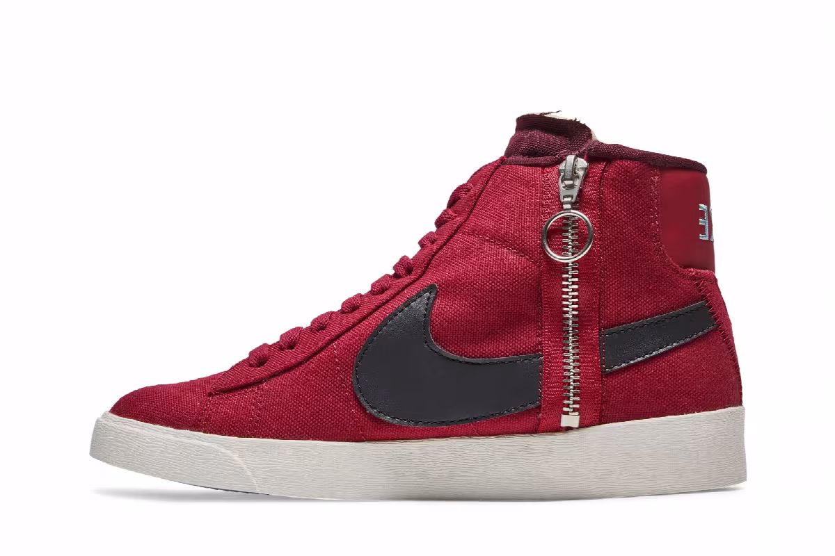 Nike Women's Blazer Mid Rebel Noble Red, view 4