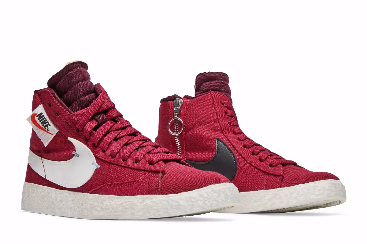 Nike Women's Blazer Mid Rebel Noble Red, view 9