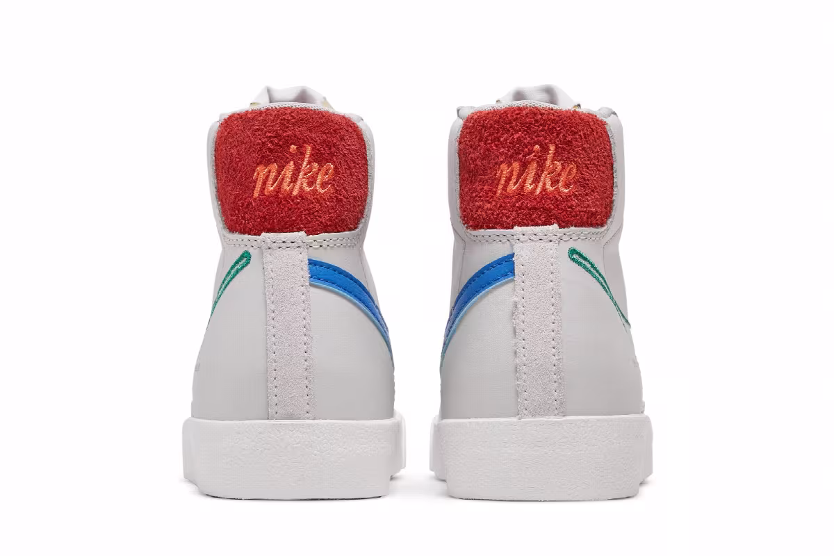 Nike Women's Blazer Mid First Use - Green Noise, view 7