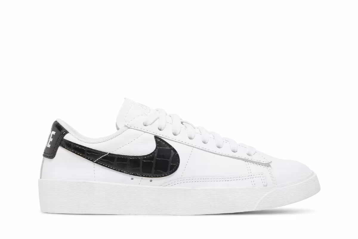 Nike Women's Blazer Low White, view 2