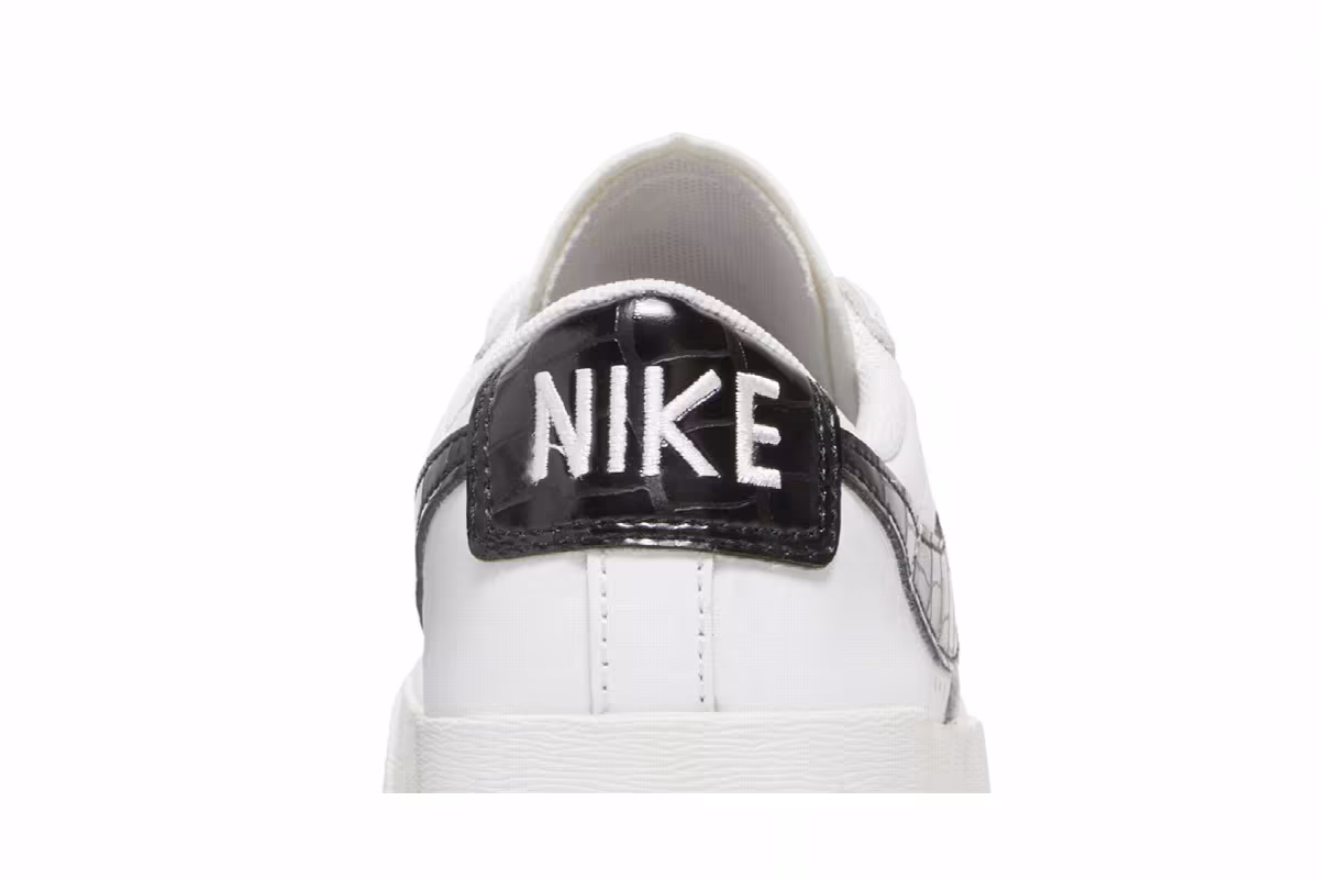 Nike Women's Blazer Low White, view 8