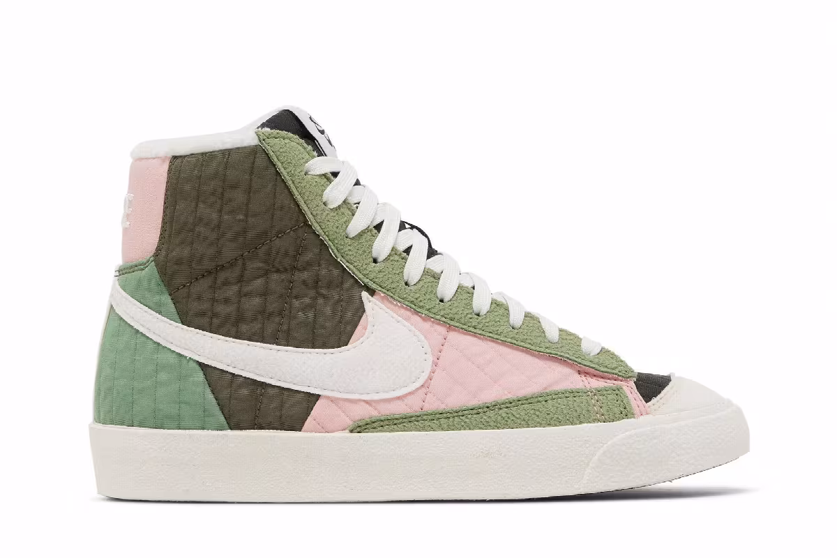 Nike Women's Blazer Mid Toasty - Oil Green, view 2