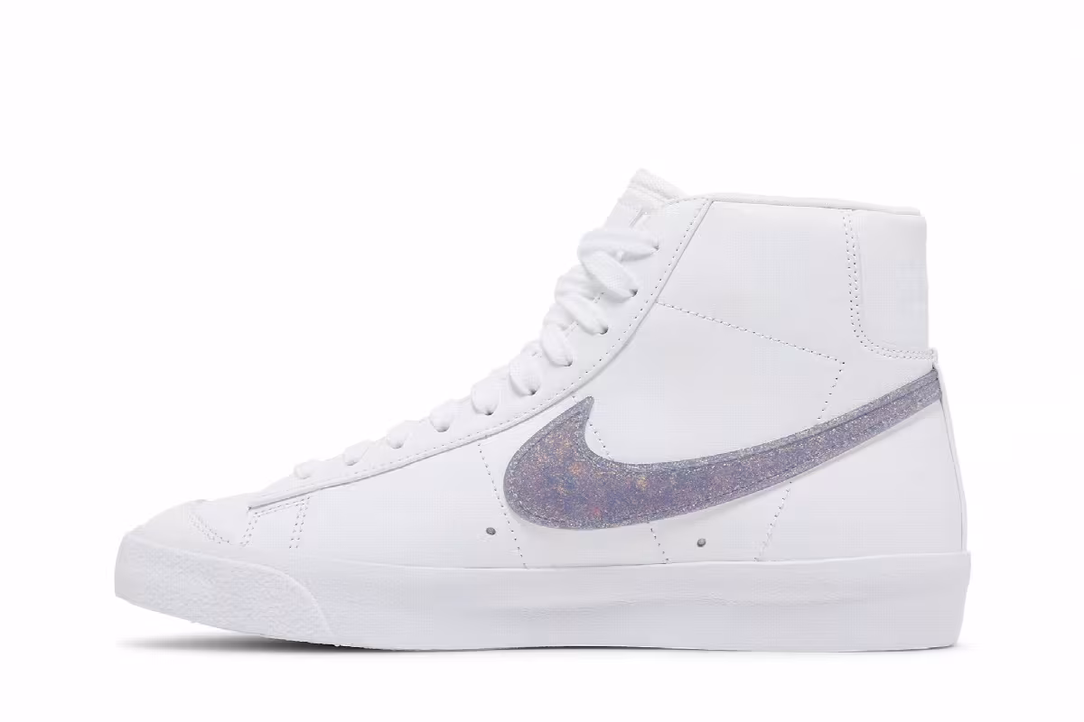 Nike Women's Blazer Mid Purple Glitter, view 4