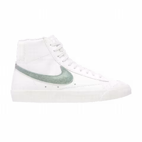 Nike Wmns Blazer Mid '77 Essential 'Glitter Swoosh - Dusty Sage'
