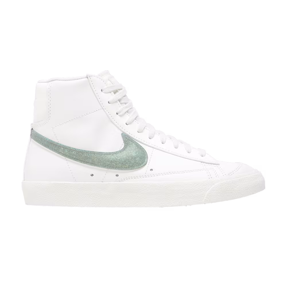 Nike Women's Blazer Mid Glitter Swoosh - Dusty Sage