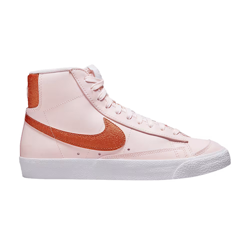 Nike Women's Blazer Mid Light Soft Pink Metallic Copper