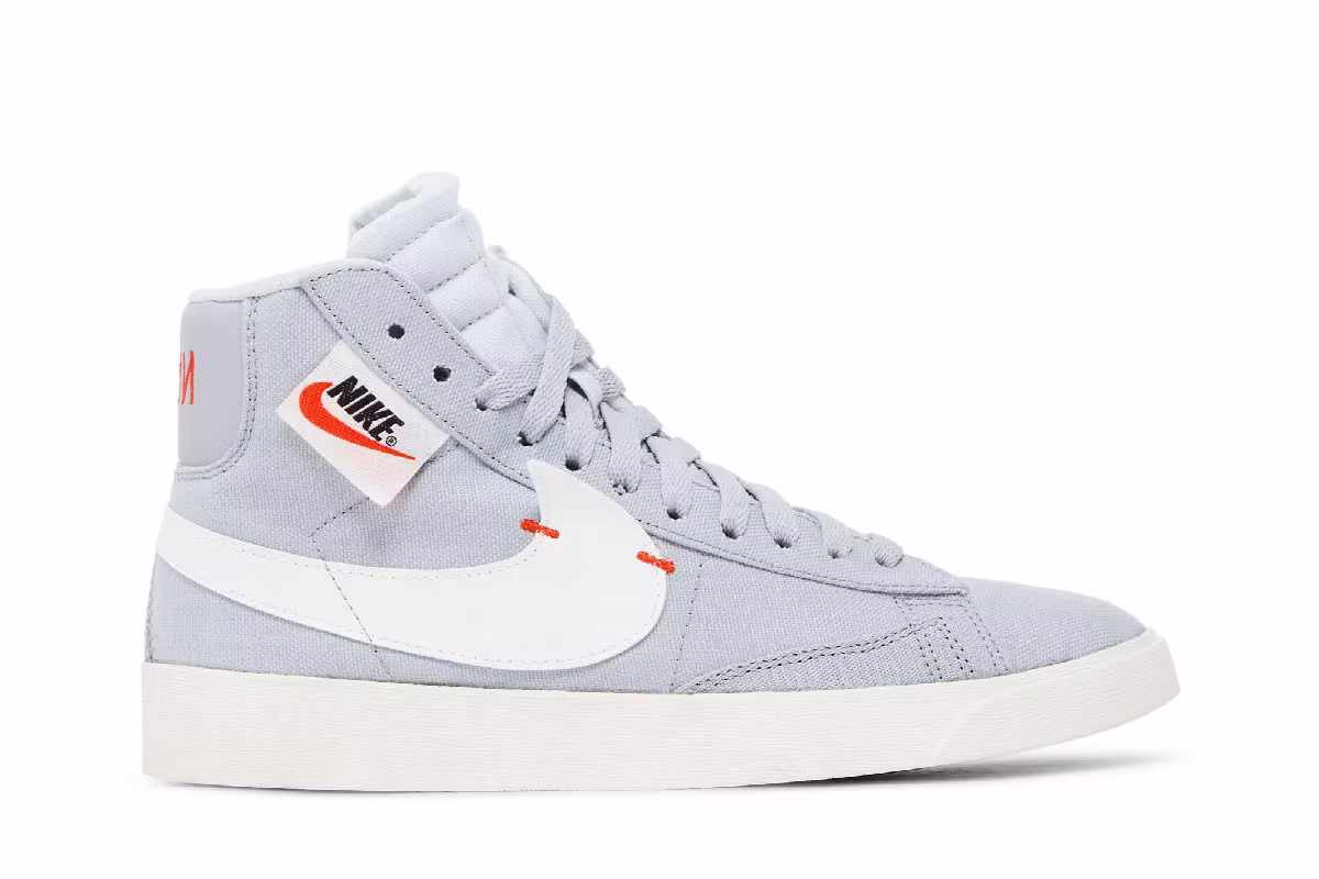 Nike Women's Blazer Mid Rebel Wolf Grey, view 2