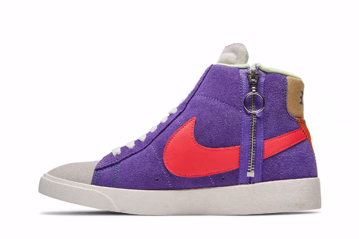 Nike Women's Blazer Mid Rebel Multi-Color, view 4
