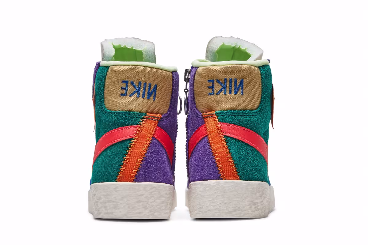 Nike Women's Blazer Mid Rebel Multi-Color, view 7