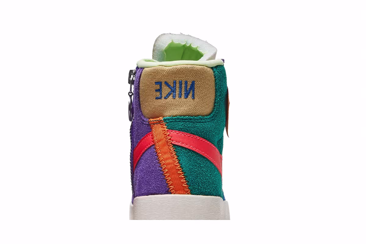 Nike Women's Blazer Mid Rebel Multi-Color, view 8