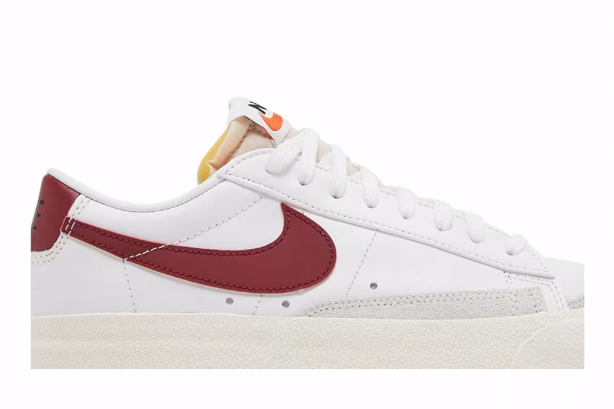 Nike Women's Blazer Low White Team Red, view 3