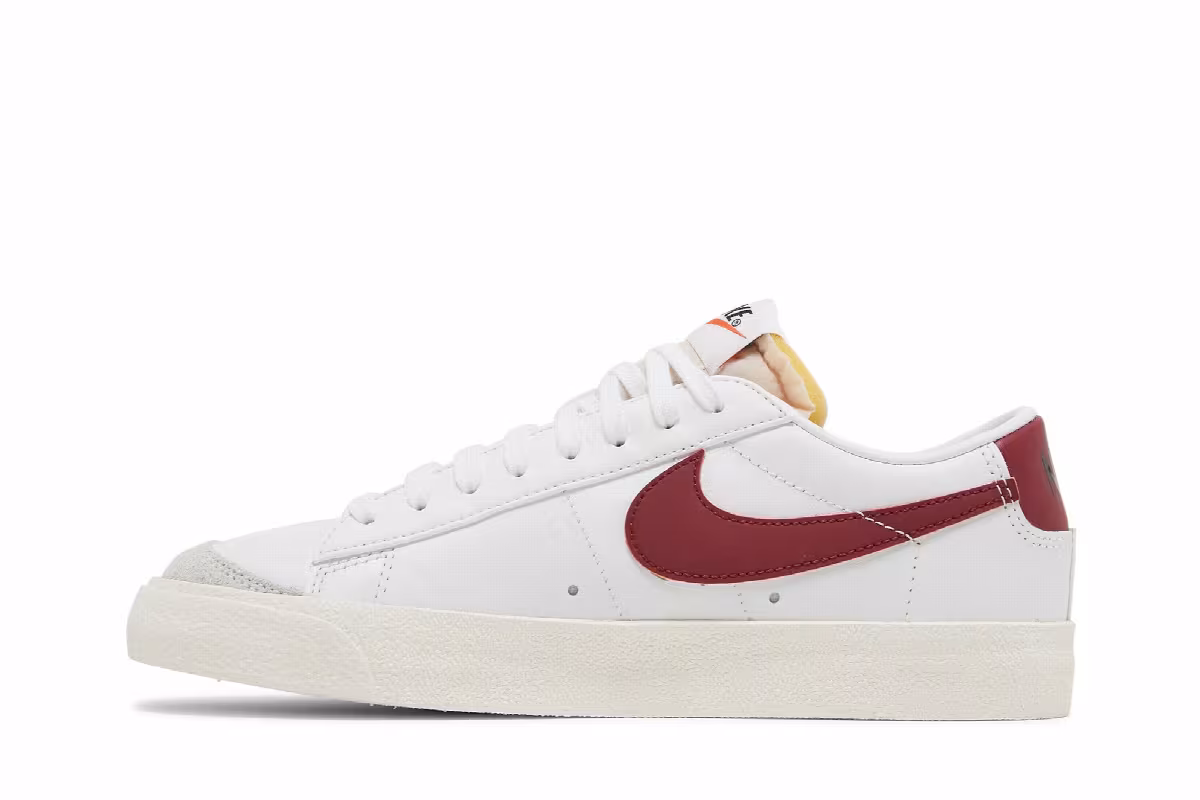 Nike Women's Blazer Low White Team Red, view 4