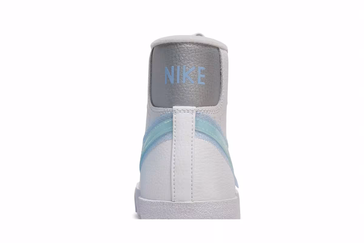 Nike Women's Blazer Mid White Glacier Blue, view 8