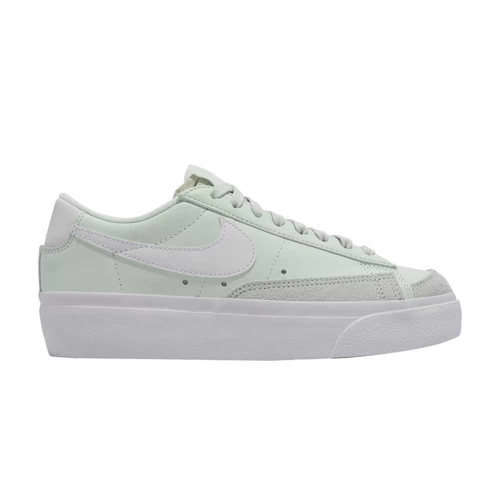 Nike Women's Blazer Low Platform Barely Green