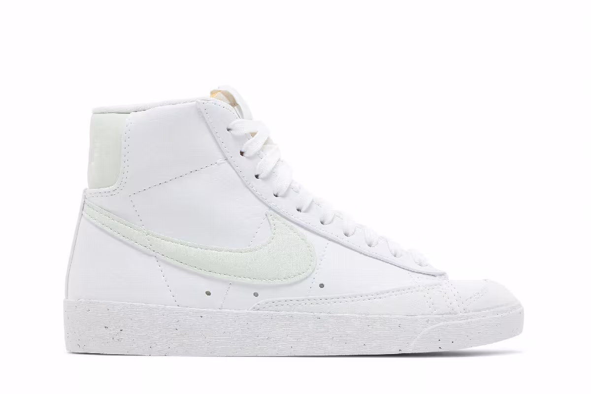 Nike Women's Blazer Mid White Barely Green, view 2