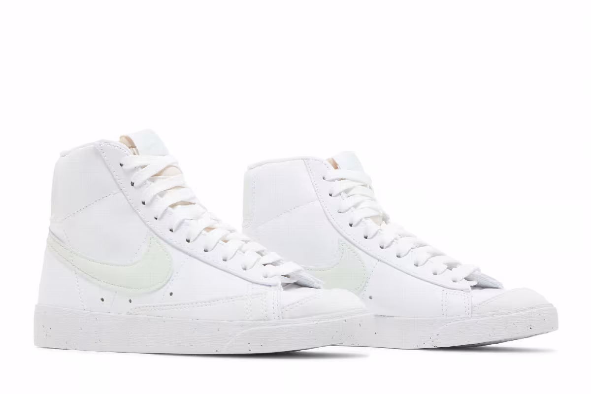 Nike Women's Blazer Mid White Barely Green, view 9