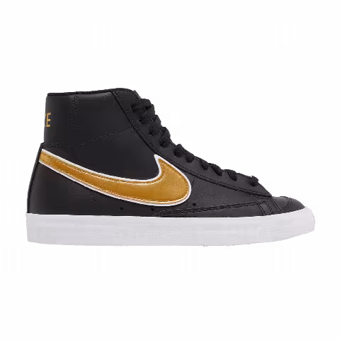 Nike Wmns Blazer Mid '77 Essential 'Black Metallic Gold'