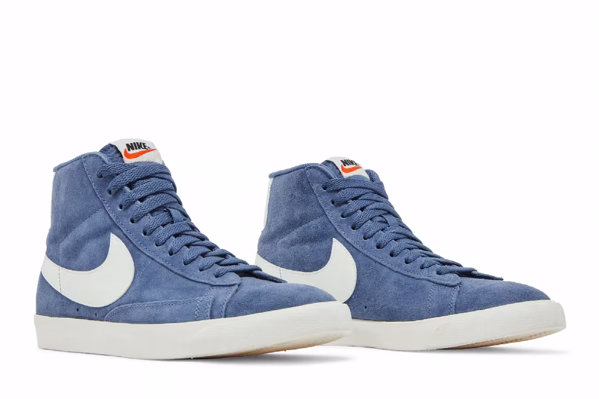 Nike Women's Blazer Mid Vintage Diffused Blue, view 9