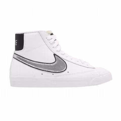 Nike Wmns Blazer Mid '77 Essential 'White Metallic Silver'