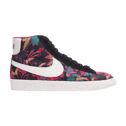 Nike Wmns Blazer Mid 'Aloha - Black Pink Force'