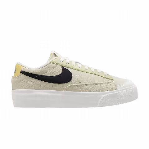 Nike Wmns Blazer Low Platform 'Reflective Swoosh - Light Stone'