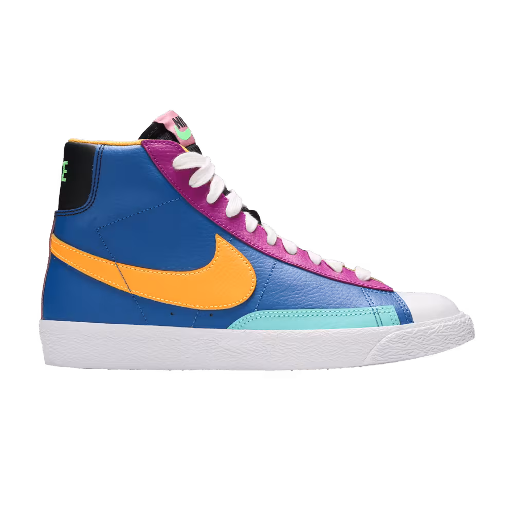Nike Blazer Mid GS Aurora Purple Orange