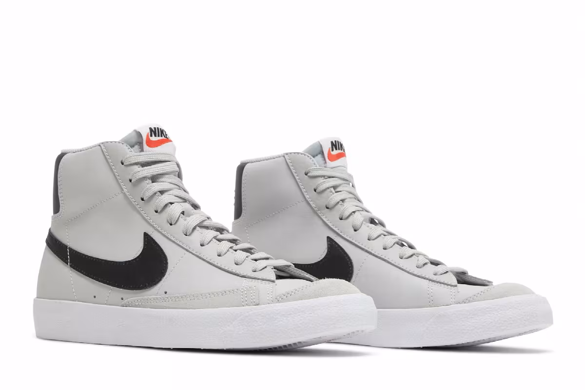 Nike Blazer Mid Grey Fog, view 9