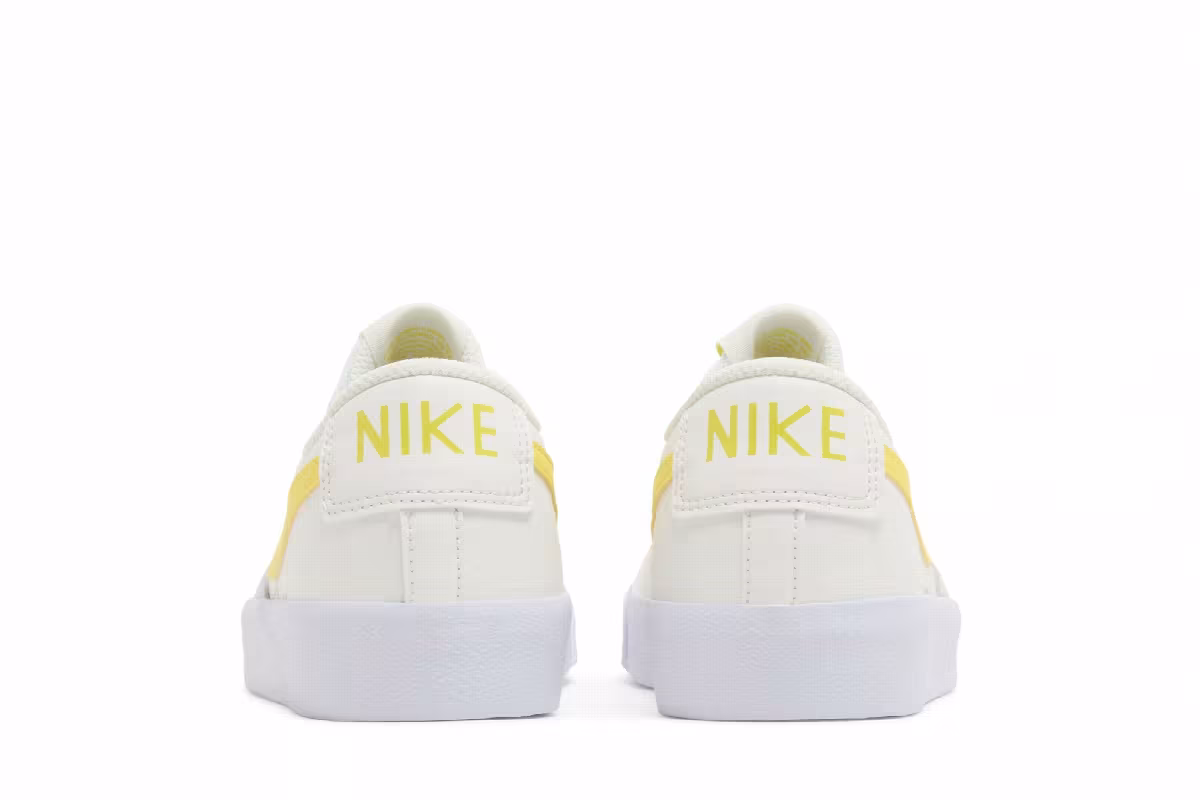 Nike Blazer Low White Opti Yellow, view 7
