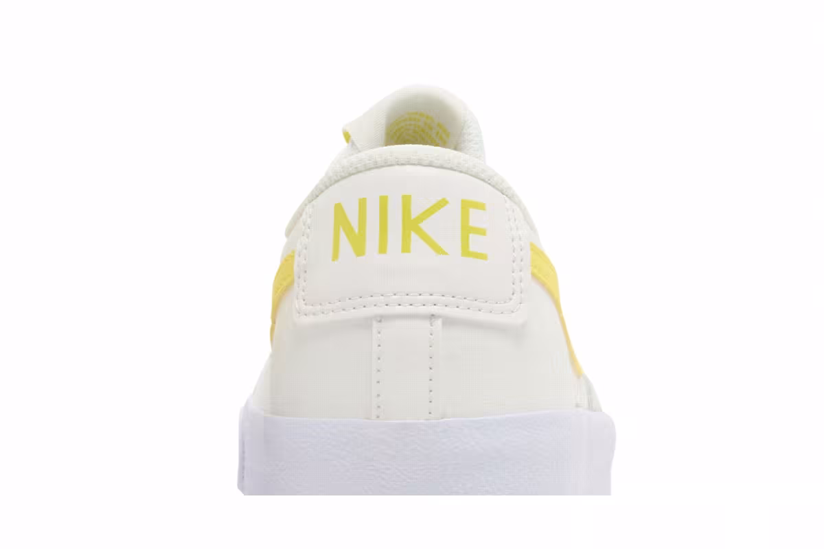 Nike Blazer Low White Opti Yellow, view 8