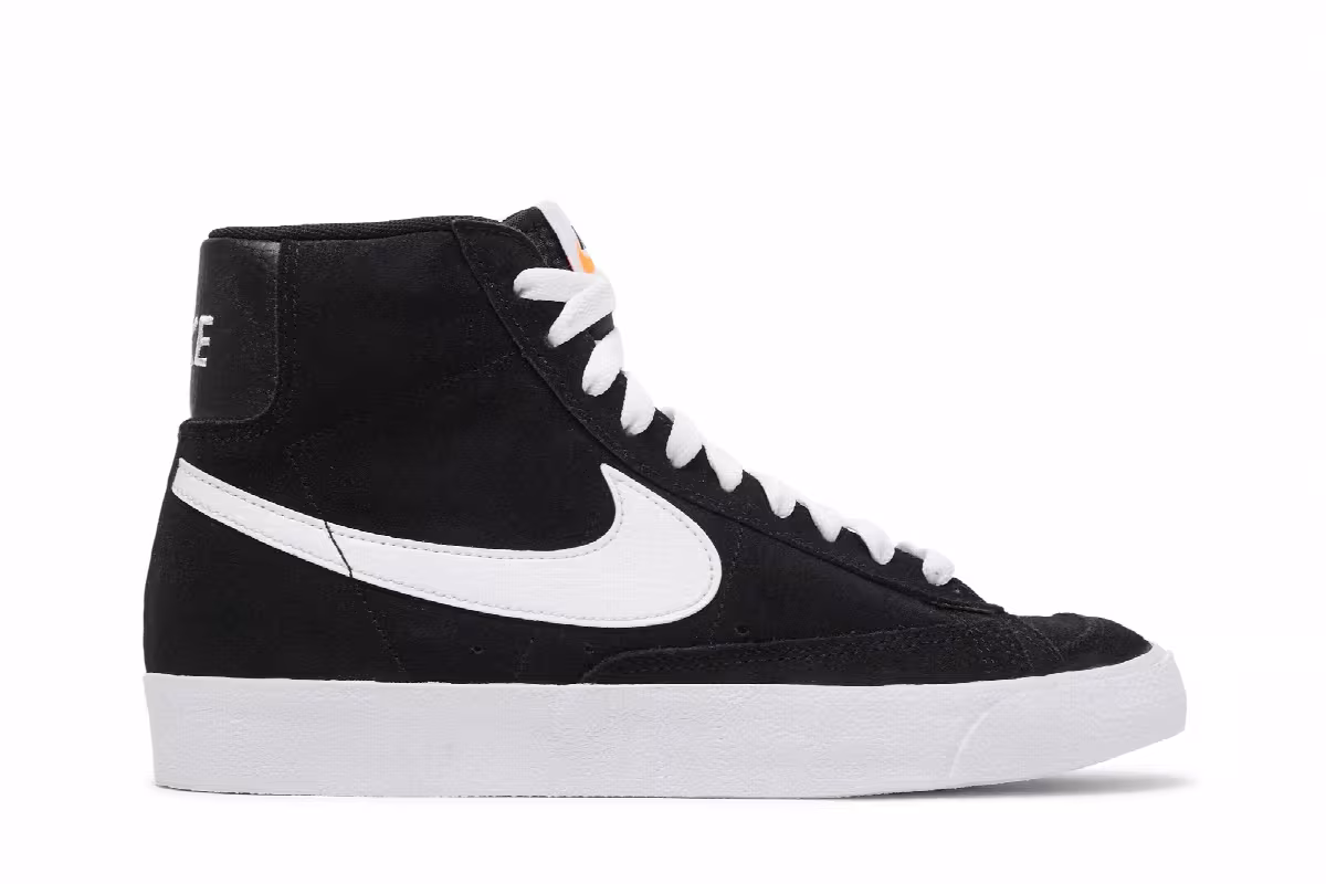 Nike Blazer Mid Black, view 2