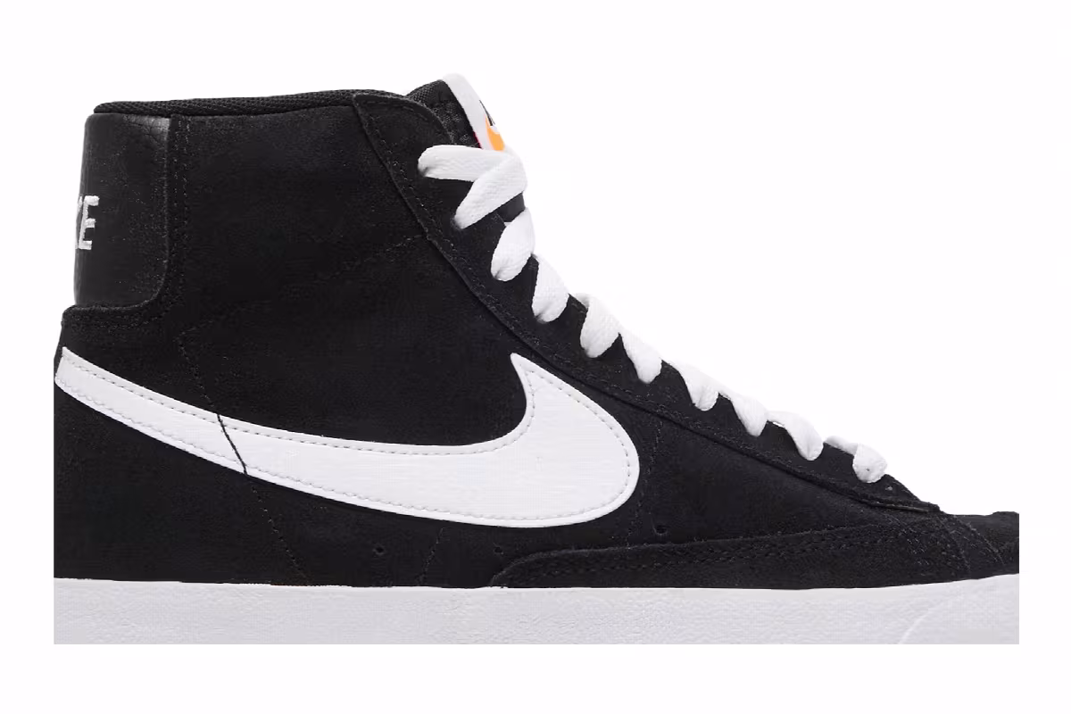 Nike Blazer Mid Black, view 3