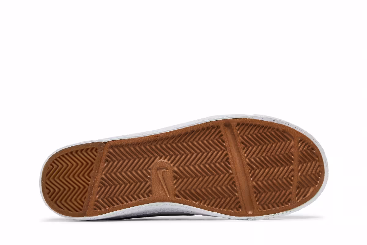Nike Blazer Low GS White Forest Green, view 5