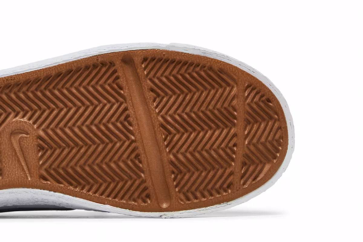 Nike Blazer Low GS White Forest Green, view 6