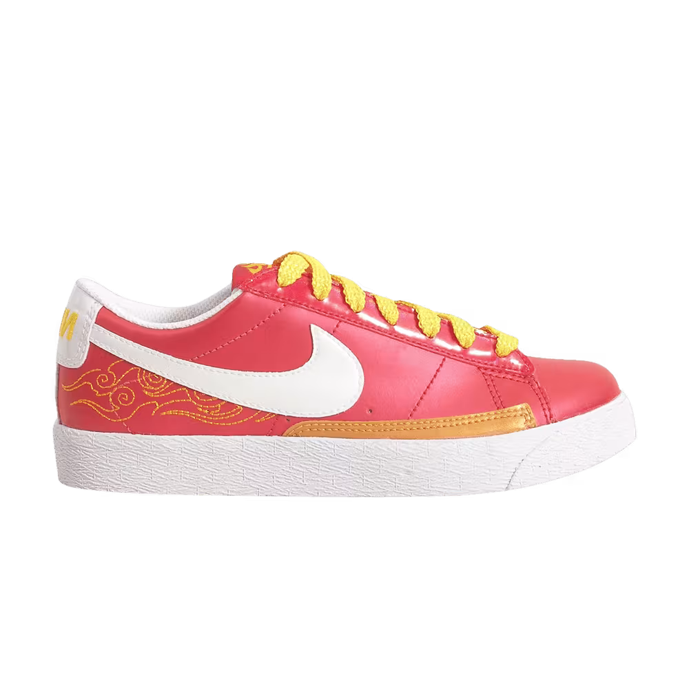 Nike Blazer Low Premium GS Comet Red Tour Yellow