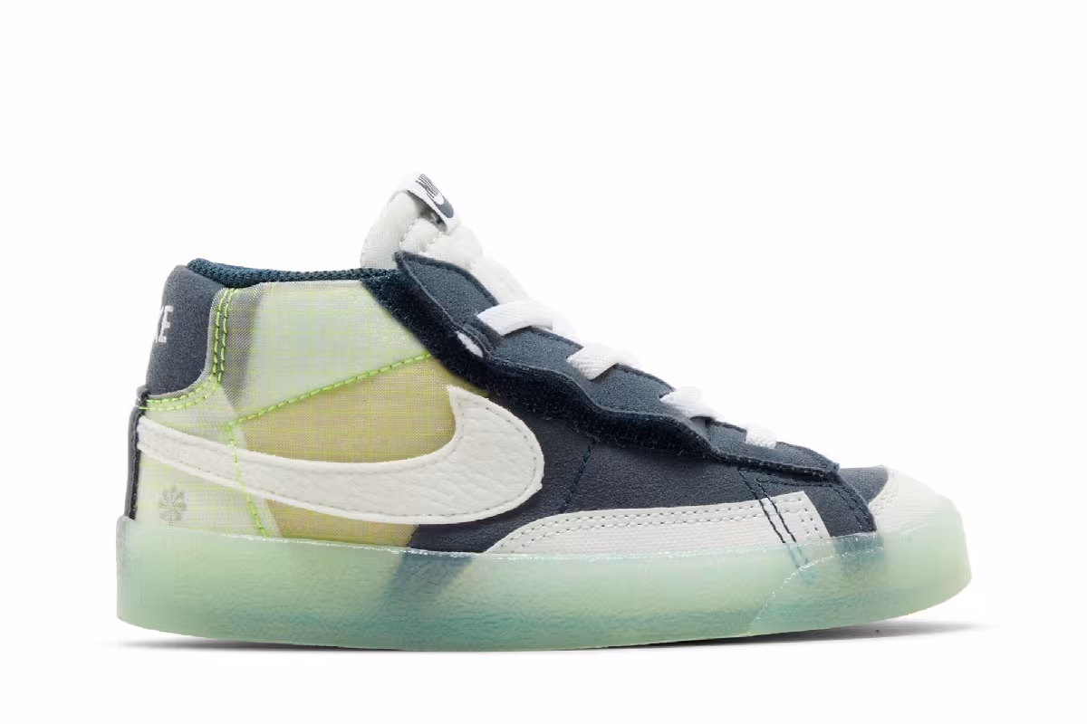 Nike Blazer Mid Move To Zero - Armory Navy, view 2