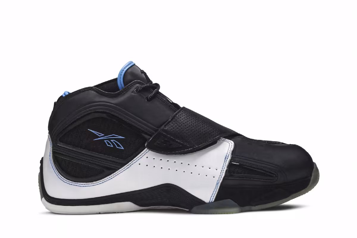 Reebok Answer 11 Black White, view 2